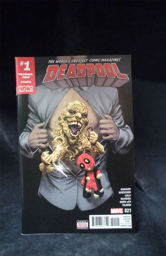 Deadpool #21 2016 Marvel Comics Comic Book