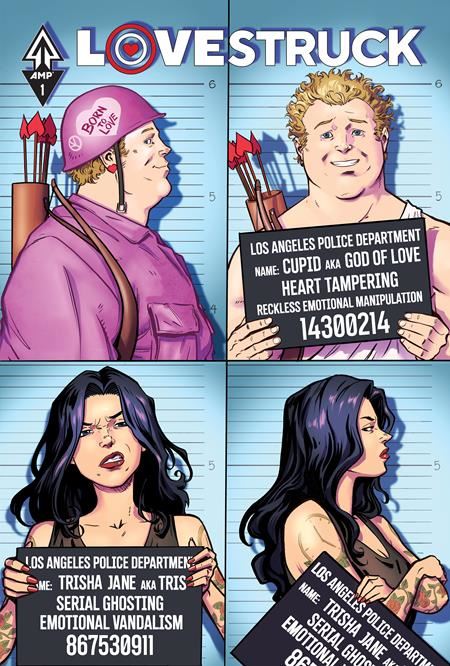 LOVESTRUCK #1 (OF 4) CVR C INC 1:10 ALONSO MOLINA MUGSHOT VAR Massive Publishing Comic Book 2025