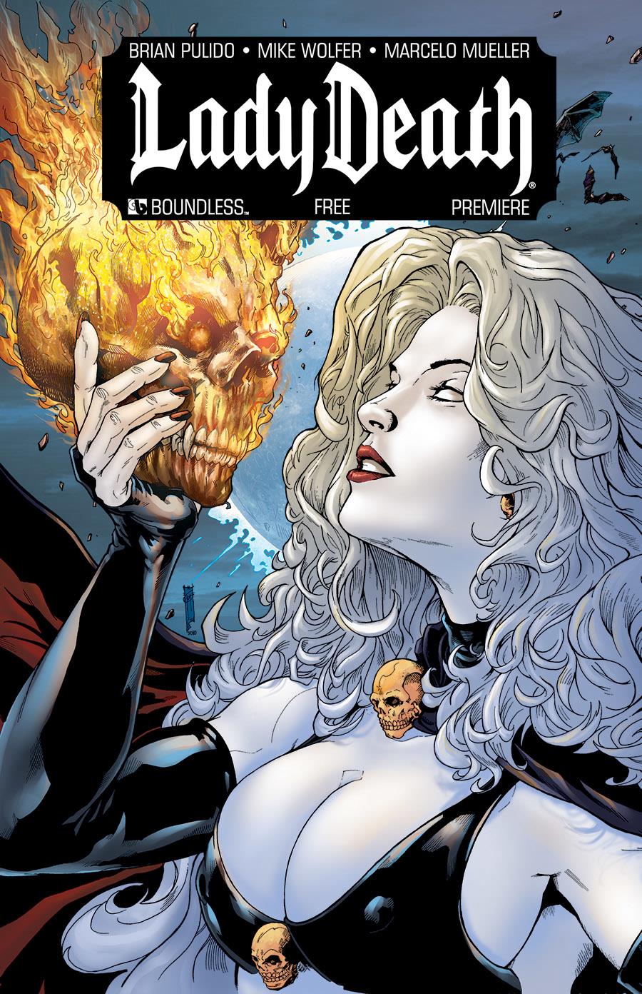 Lady Death (2010) Beguile Bag Set (5ct) Boundless Comics Comic Book