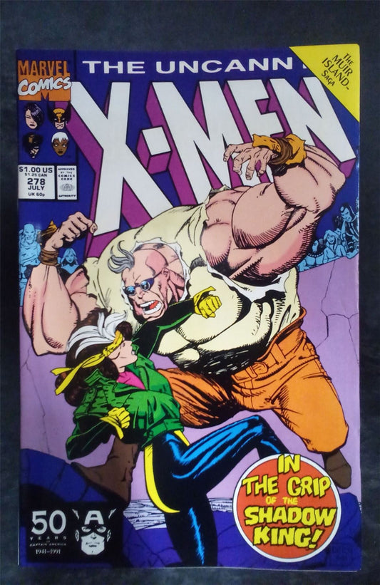 The Uncanny X-Men #278 Direct Edition 1991 Marvel Comic Book