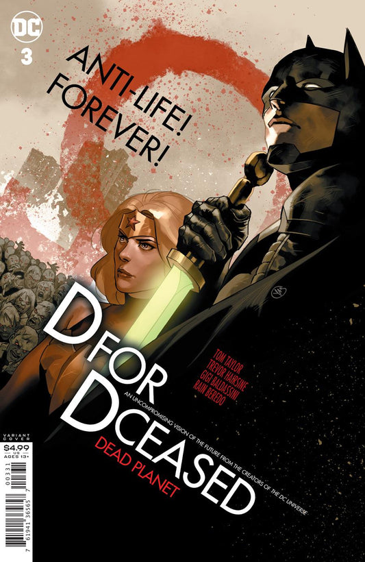 Dceased Dead Planet #3 (Yasmine Putri Movie Homage Card Stock Var) DC Comics Comic Book 2020