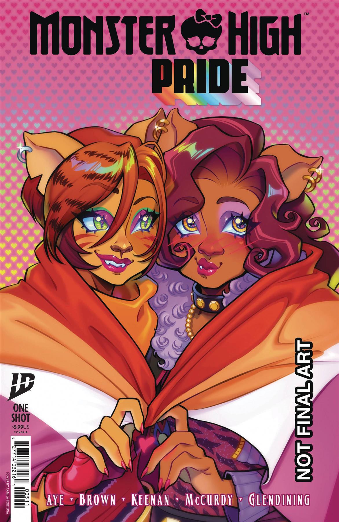 Monster High Pride 2025 Oneshot Cvr A Fortuna Idw-prh Comic Book 2025