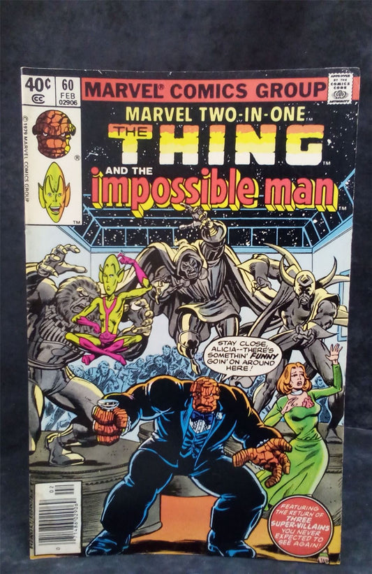 Marvel Comics TwoinOne #60 1980 Marvel Comics Comic Book