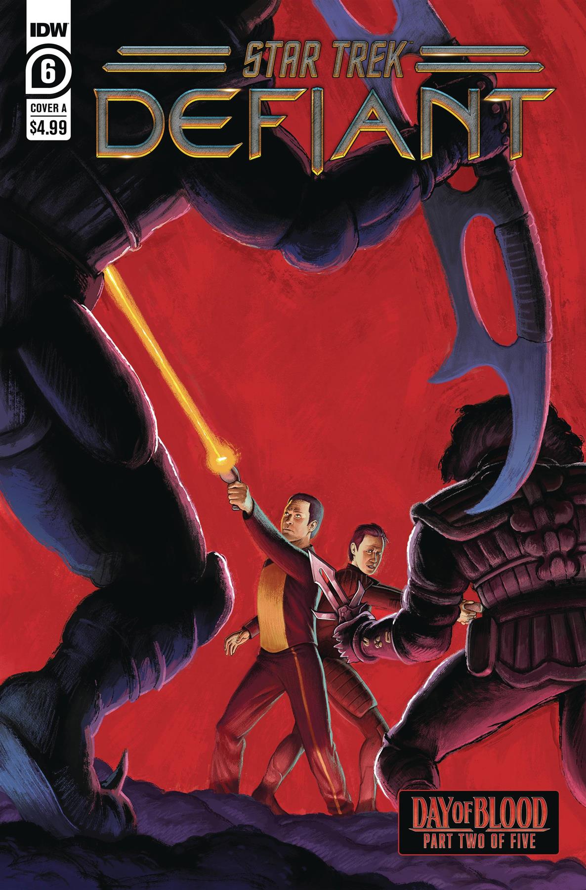 Star Trek Defiant #6 Cvr A Ward Idw-prh Comic Book