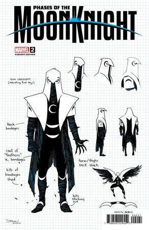 Phases Of The Moon Knight #2 Tbd Artist Design Var Marvel Prh Comic Book 2024