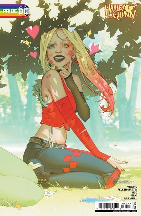 Harley Quinn #41 Cvr D W Scott Forbes Dc Pride 2024 Card Stock Var DC Comics Comic Book