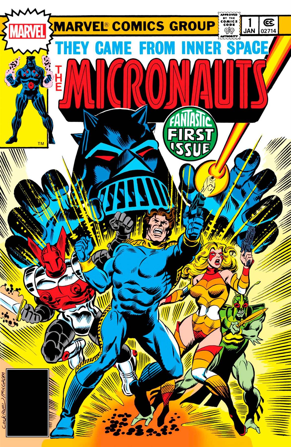 Micronauts #1 Facsimile Edition () Marvel Prh Comic Book 2023