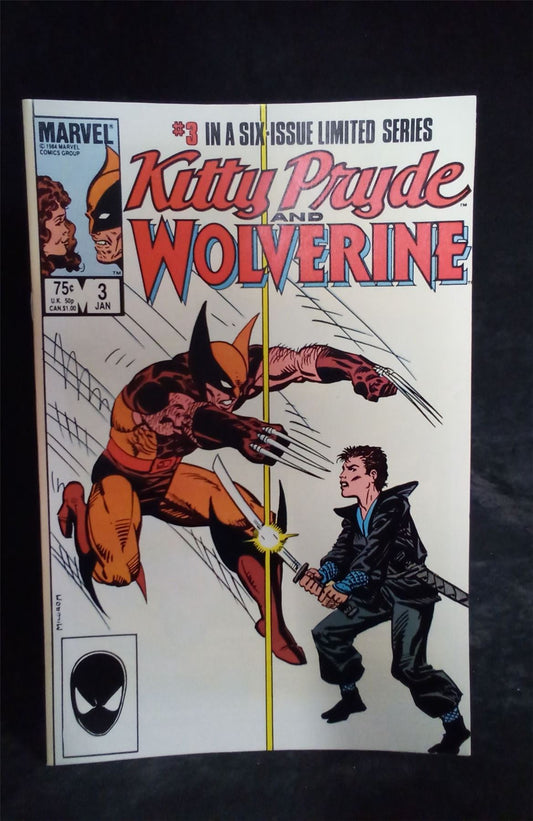 Kitty Pryde and Wolverine #3 1985 Marvel Comics Comic Book