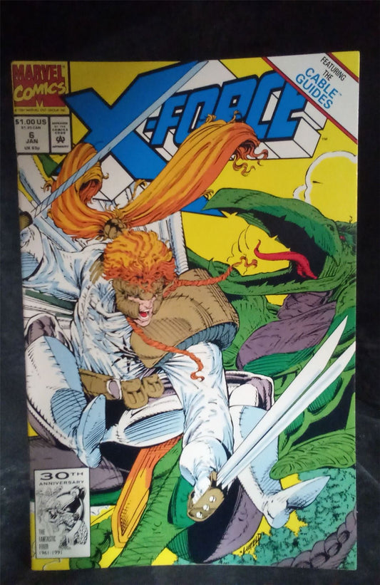 X-Force #6 1992 Marvel Comics Comic Book