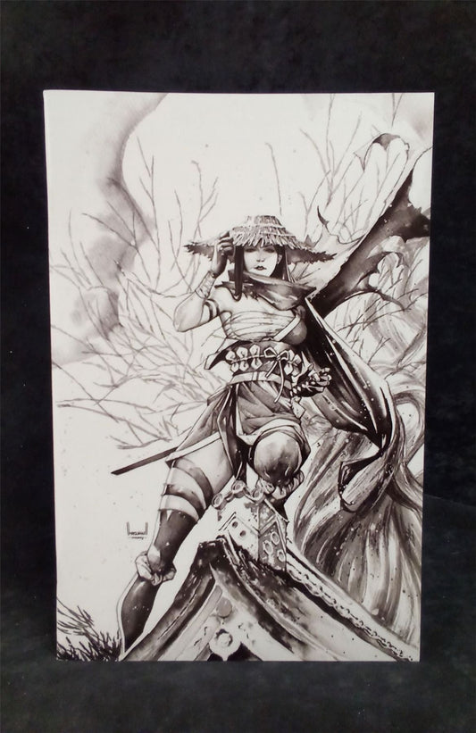Demon Days: X Men #1 Kael Ngu 3rd Ptg B&W Sketch Virgin Variant Marvel Comics Comic Book