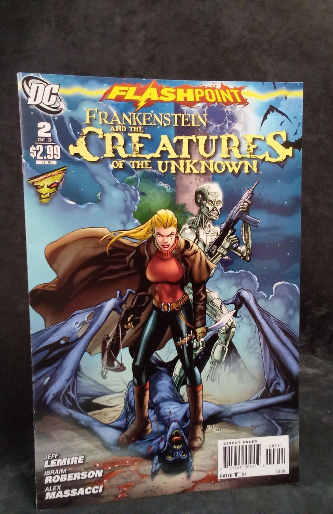 Flashpoint: Frankenstein and the Creatures of the Unknown #2 2011 DC Comics Comic Book