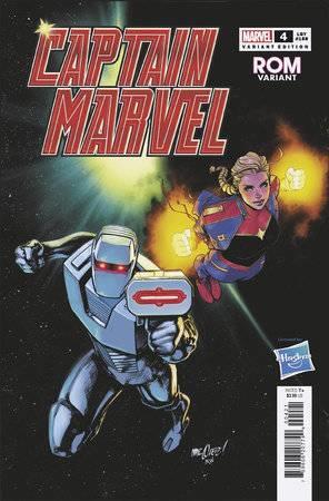 Captain Marvel #4 Tbd Artist Rom Var (Tbd Artist Rom Var) Marvel Prh Comic Book 2024
