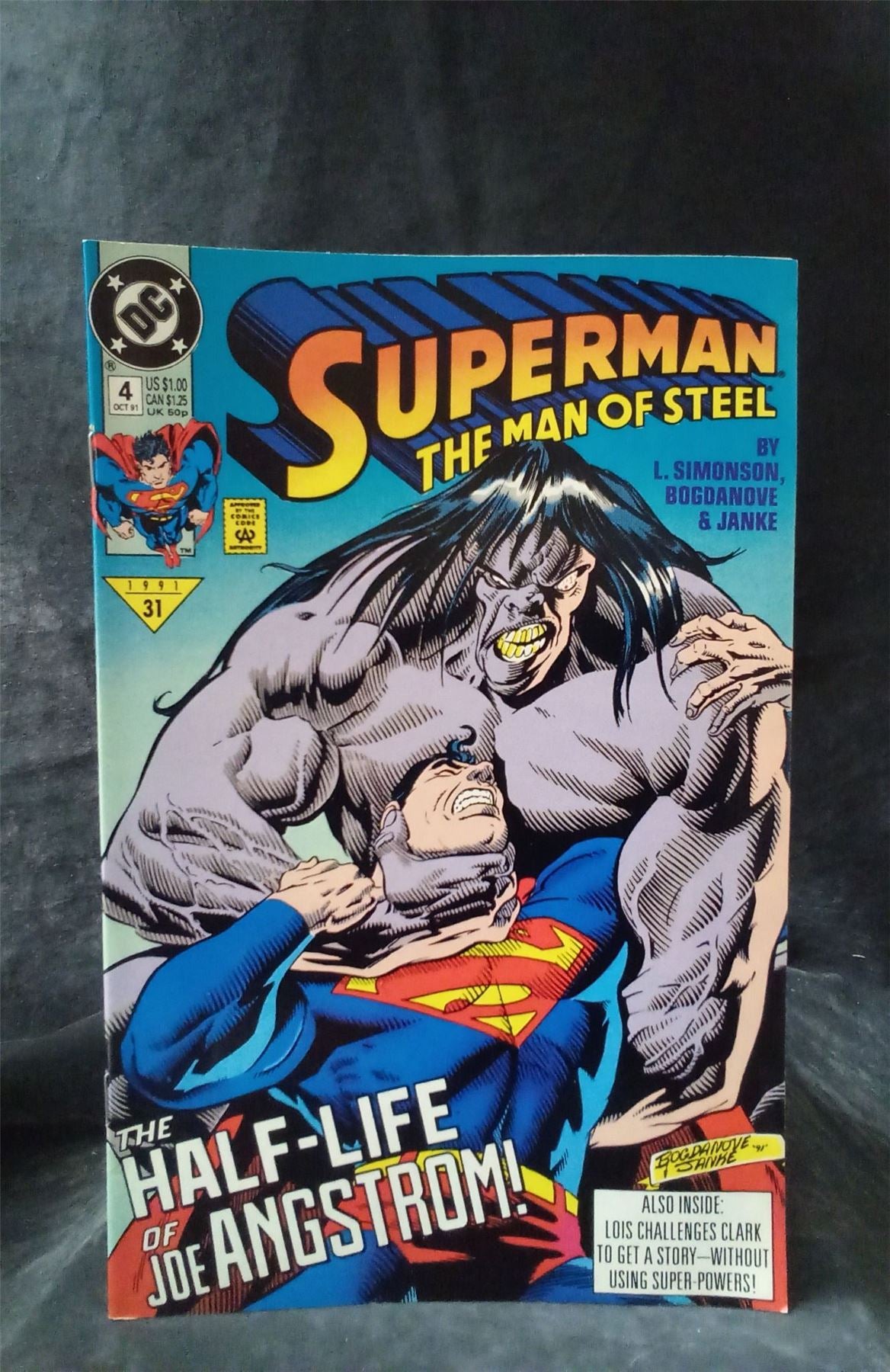 Superman: The Man of Steel #4 1991 DC Comics Comic Book