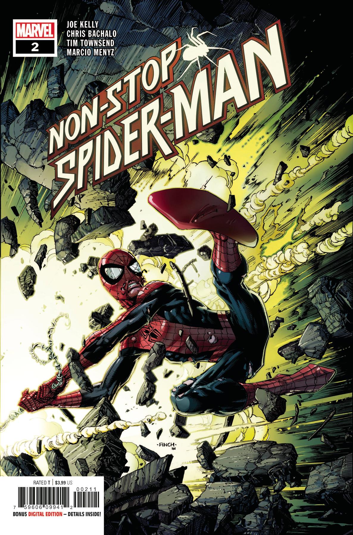 Non-stop Spider-man #2 Marvel Comics Comic Book