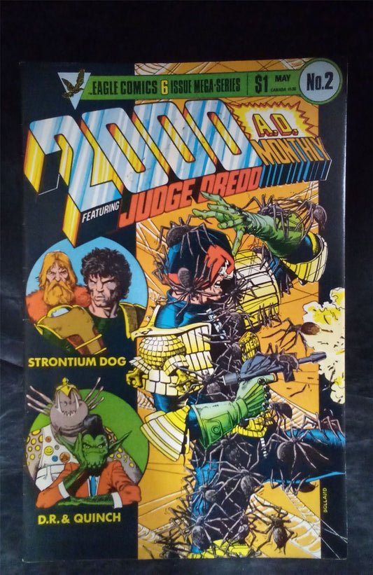 2000 A.D #2 1985 Eagle Comics  Comic Book