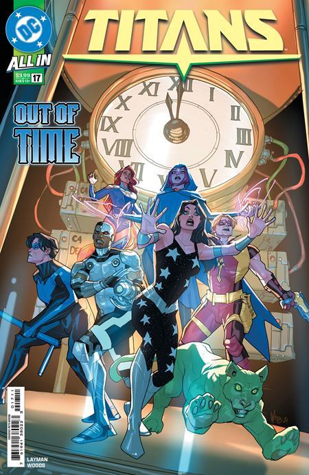 Titans #17 Cvr A Pete Woods DC Comics Comic Book