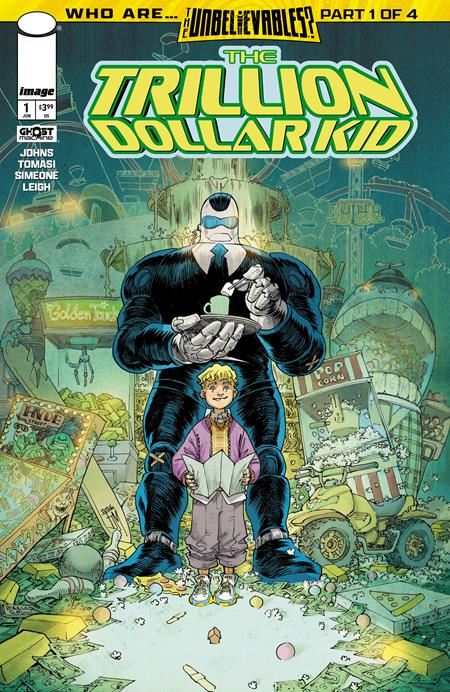 Trillion Dollar Kid #1 (of 2) Cvr A Francis Manapul Image Comics Comic Book