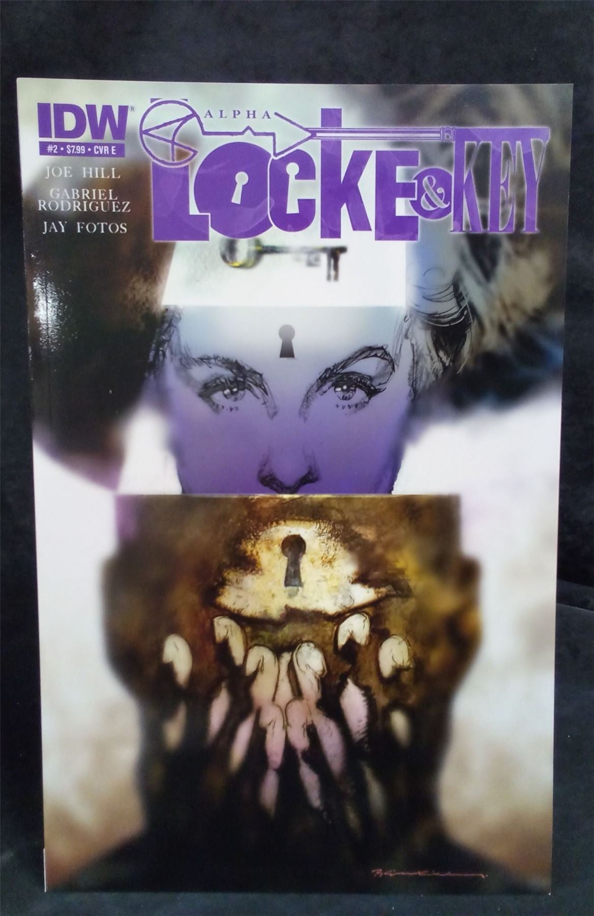 Locke & Key: Alpha #2 Sienkiewicz Cover 2013 IDW Comic Book