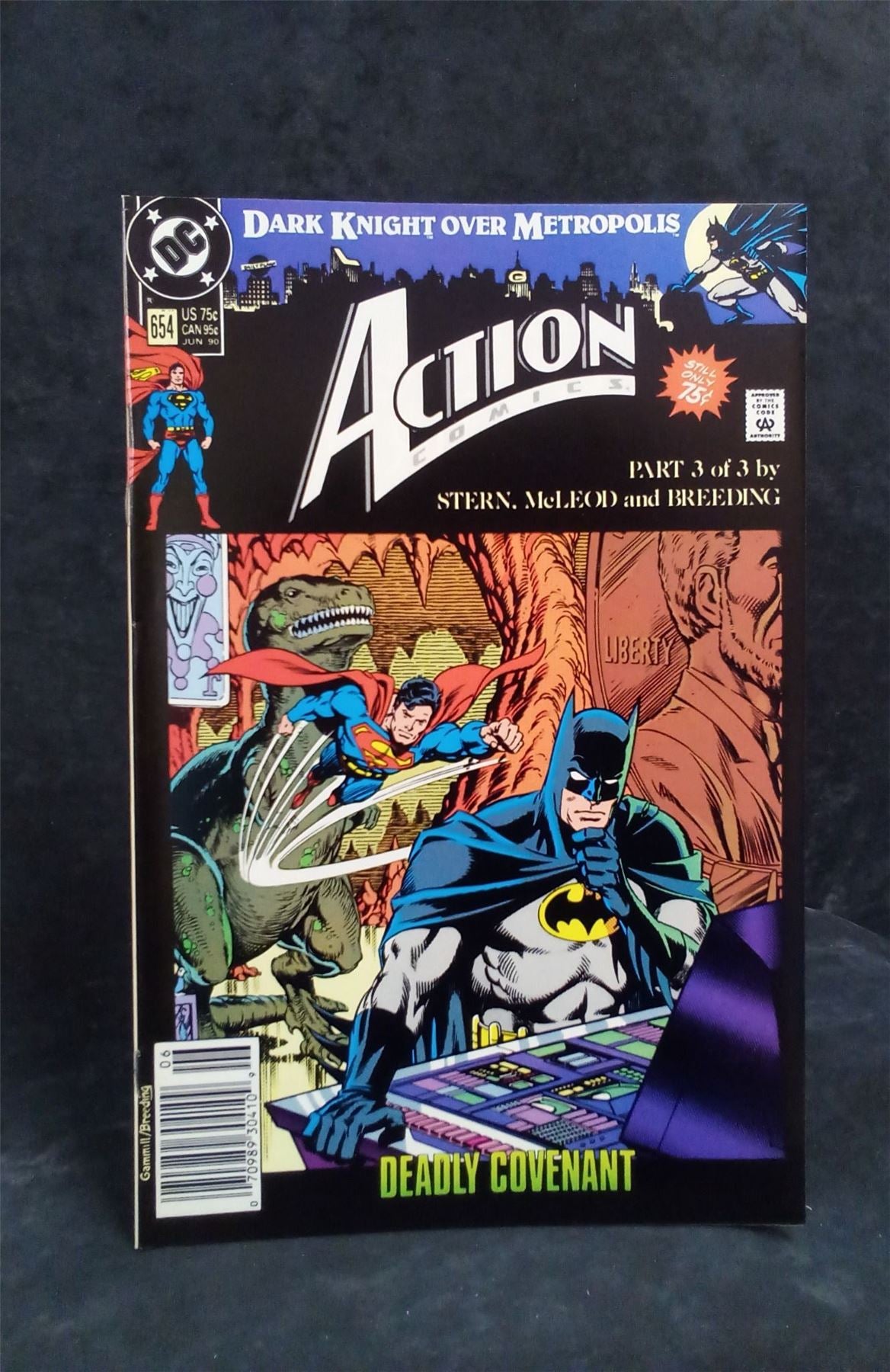 Action Comics #654 1990 DC Comics Comic Book
