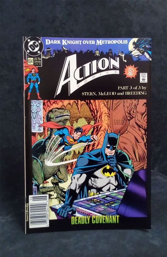 Action Comics #654 1990 DC Comics Comic Book