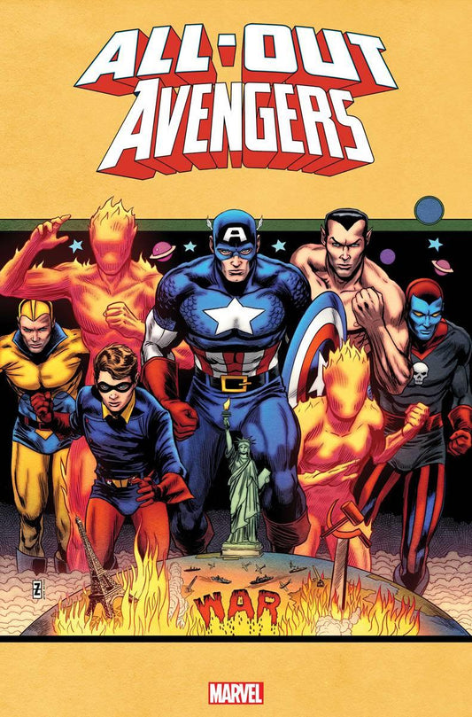 All-out Avengers #3 Zircher Timely Comics Var (Zircher Timely Comics Var) Marvel Prh Comic Book 2022