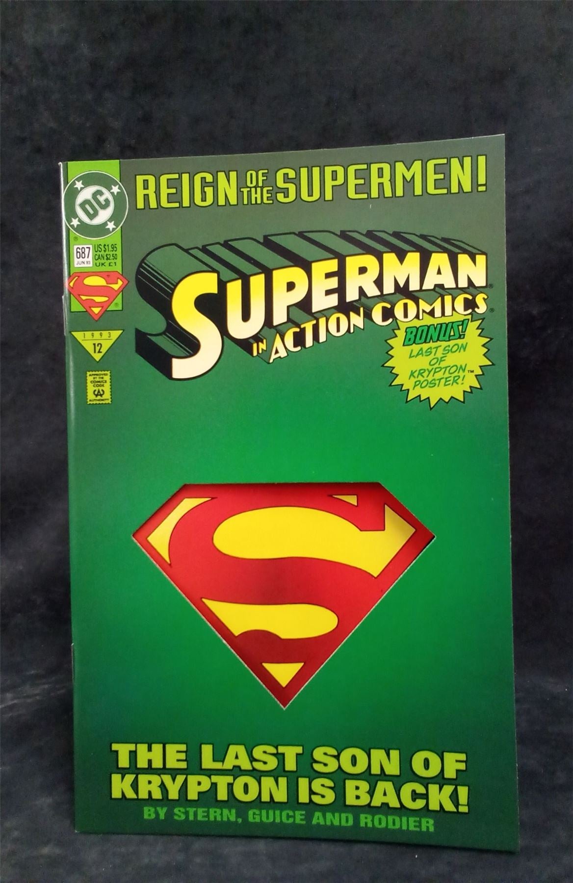 Action Comics #687 1993 DC Comics Comic Book