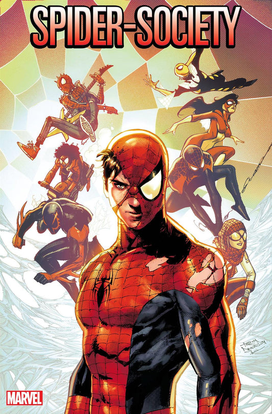 Spider-society #1 25 Copy Incv Tony Daniel Var Marvel Prh Comic Book 2024