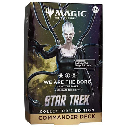 MTG TCG Star Trek- We Are the Borg: Commander Deck, Collector Edition By Wizards of the Coast