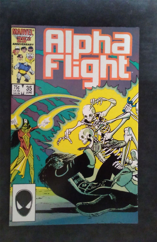 Alpha Flight #35 1986 marvel Comic Book