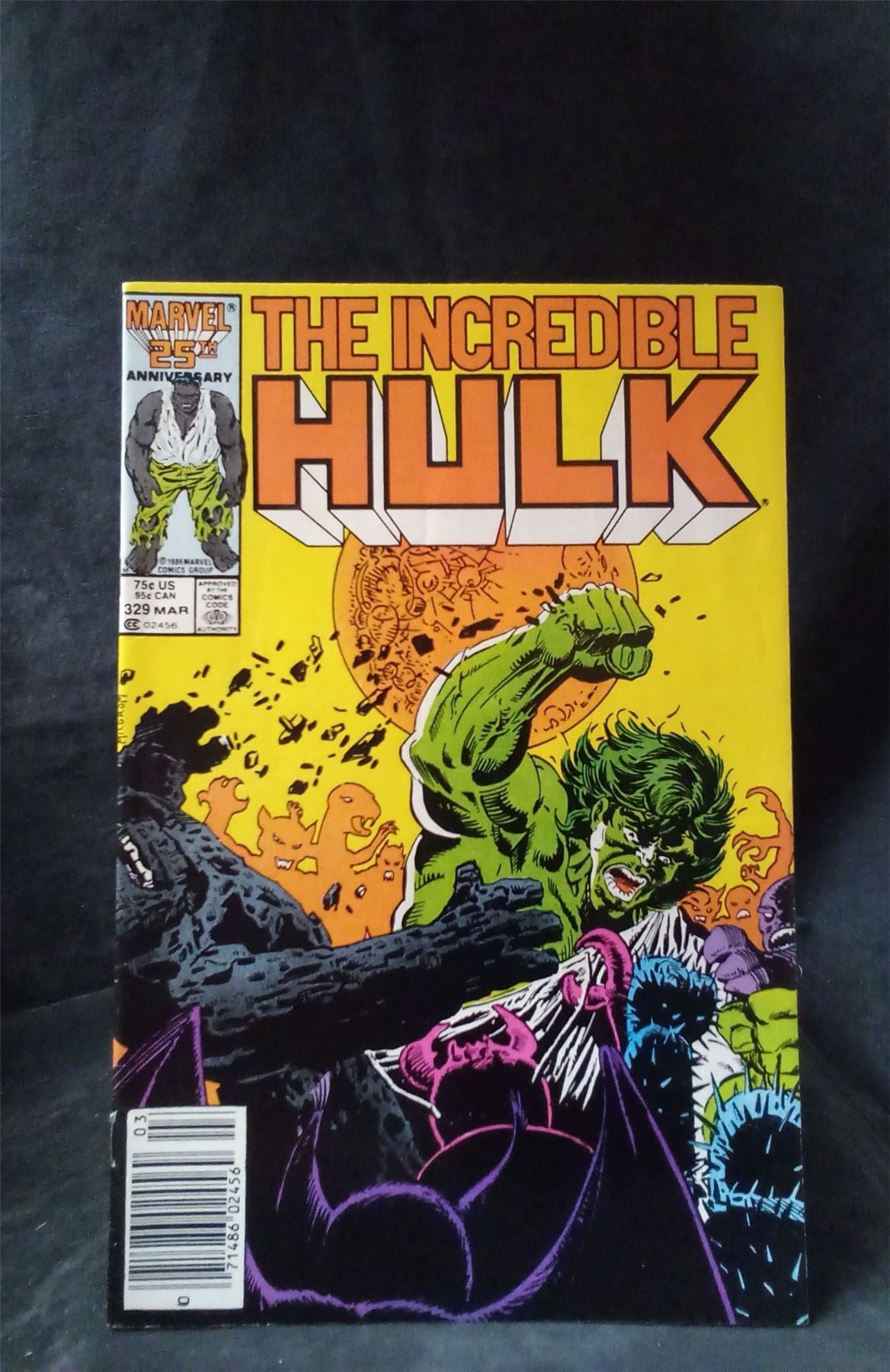 The Incredible Hulk #329 1987 Marvel Comics Comic Book