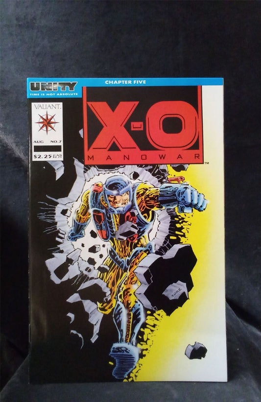 X-O Manowar #7 1992 valiant Comic Book