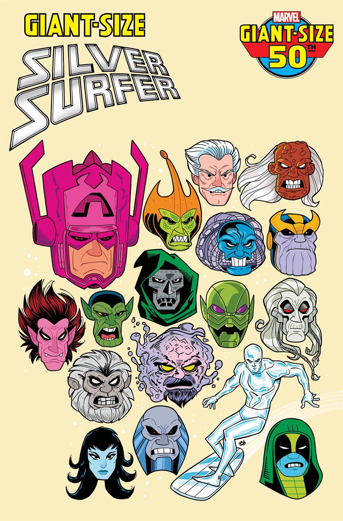 Giant-size Silver Surfer #1 Dave Bardin Deadly Foes Var  Marvel Prh Comic Book 2024