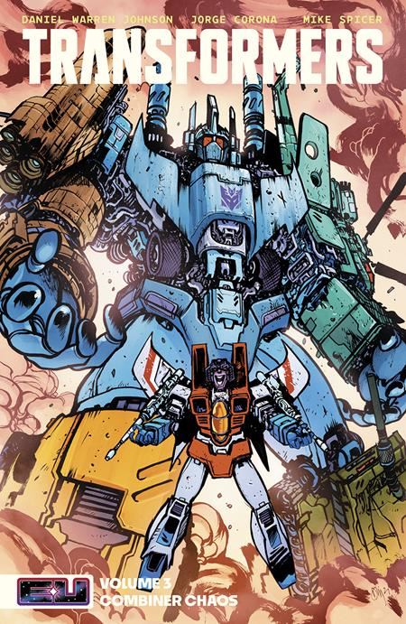 Transformers Tp Vol 03 Combiner Chaos Direct Market Exclusive Daniel Warren Johnson & Mike Spicer Cvr Image Comics Comic Book