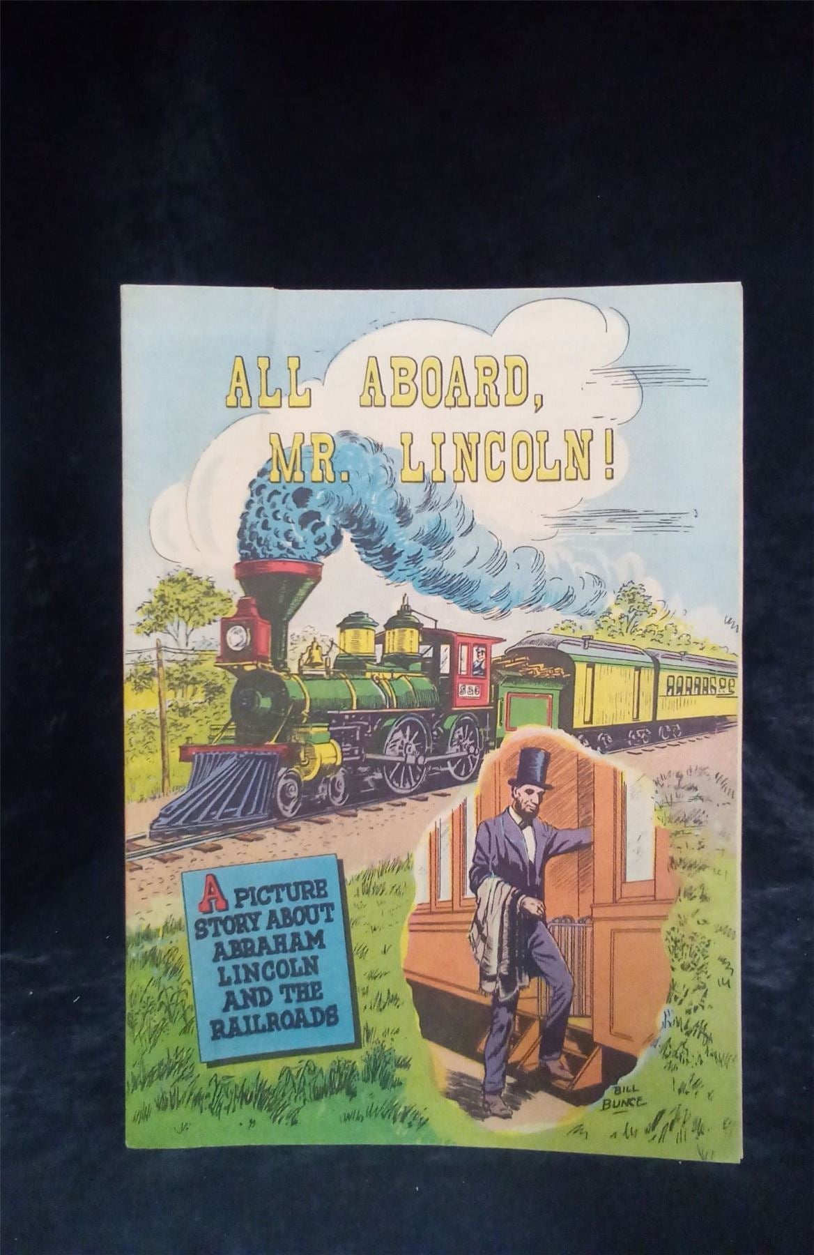 All Aboard Mr. Lincoln 1959  Comic Book