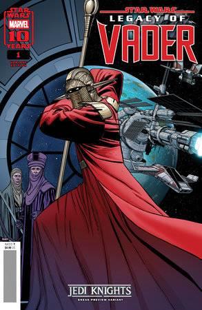 Star Wars Legacy Of Vader #1 Jedi Knights Sneak Preview Var Jedi Knights Sneak Preview Var Marvel Prh Comic Book 2025
