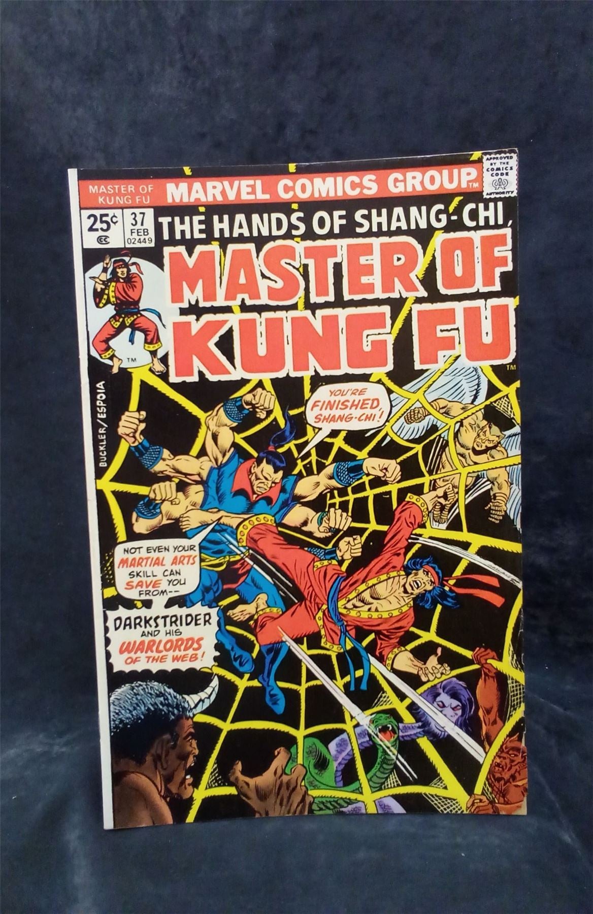 Master of Kung Fu #37 1976 Marvel Comics Comic Book