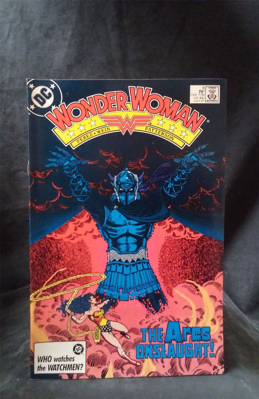 Wonder Woman #6 1987 DC Comics Comic Book