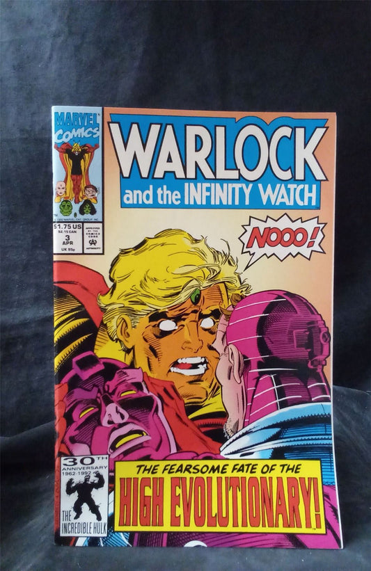 Warlock and the Infinity Watch #3 Direct Edition 1992 Marvel Comics Comic Book