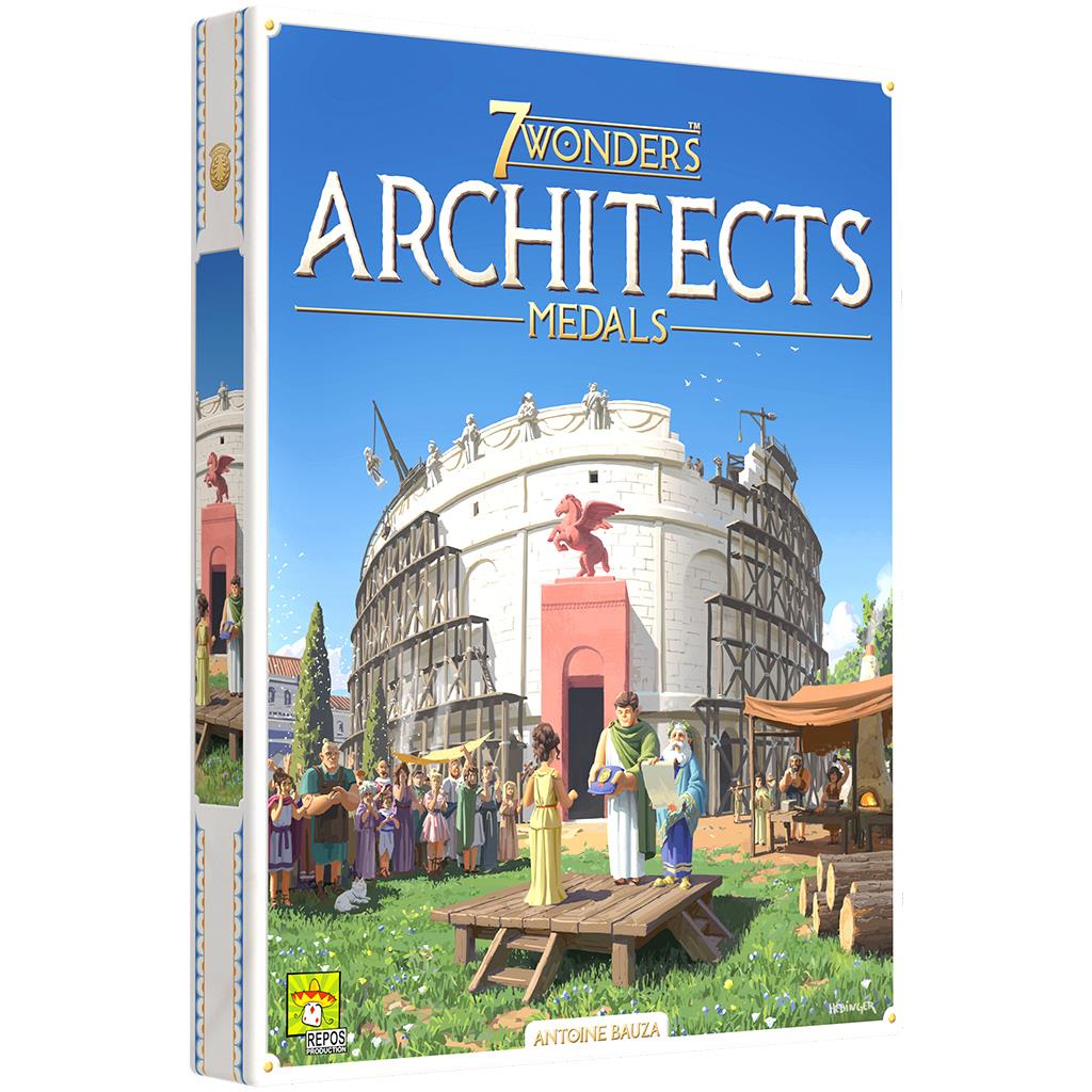 7 Wonders Architects Medals By Repos Production Board Game