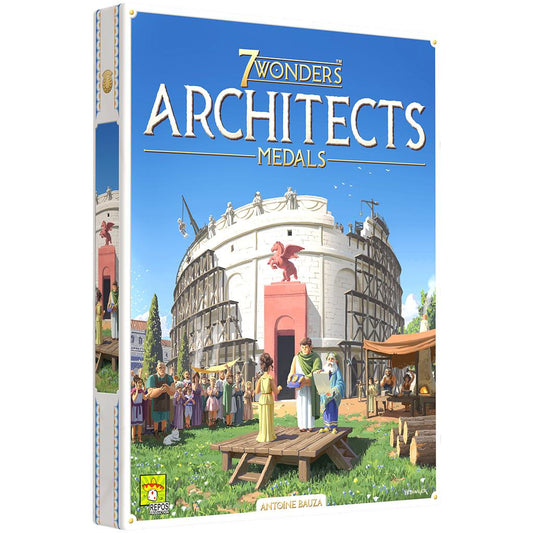 7 Wonders Architects Medals By Repos Production Board Game