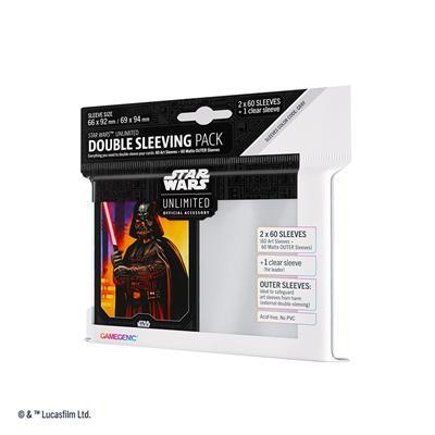 Star Wars Unlimited Art Sleeves Double Sleeve Pack -Darth Vader