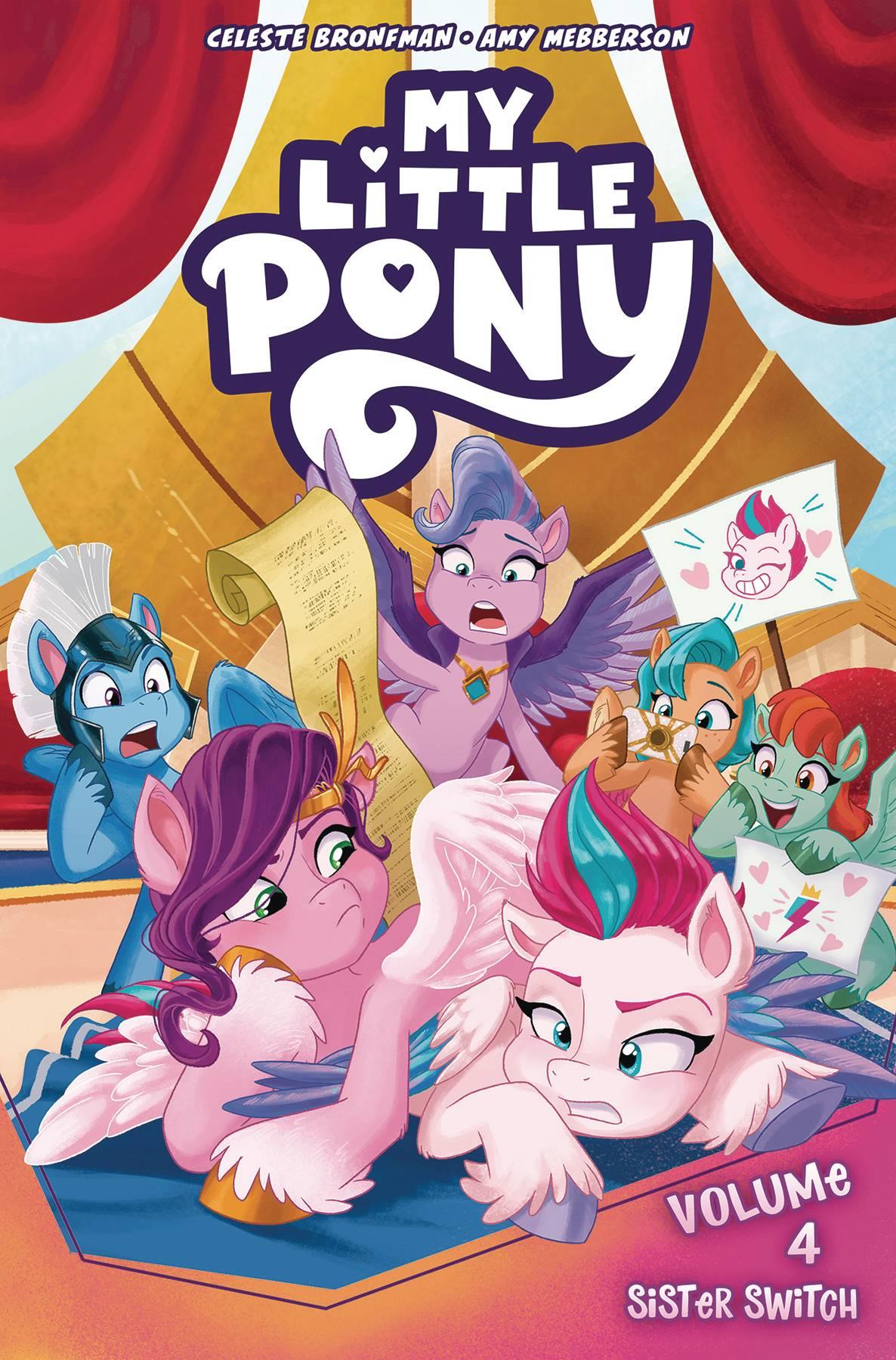 My Little Pony Vol 04 Sister Switch Idw-prh Comic Book