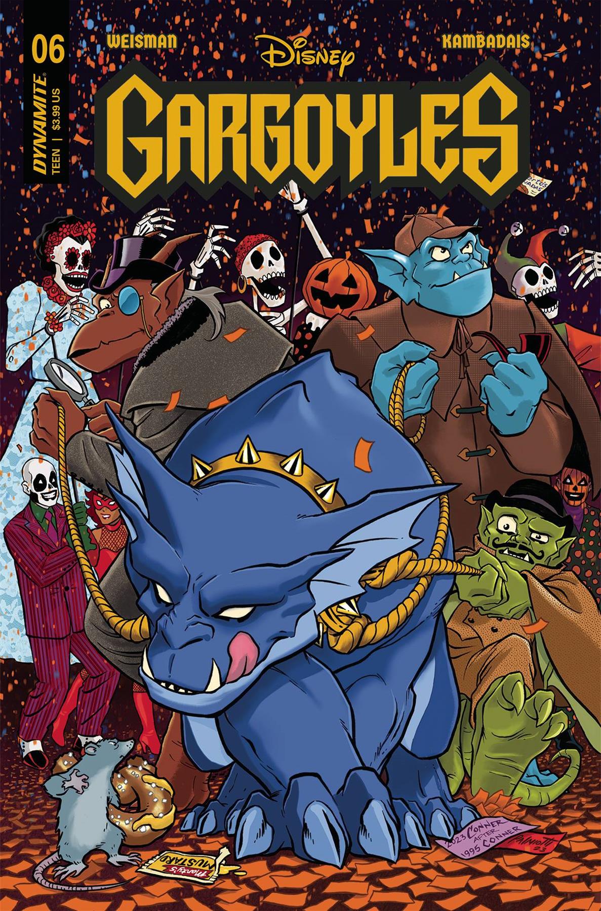 Gargoyles #6 Cvr B Conner Dynamite Comic Book