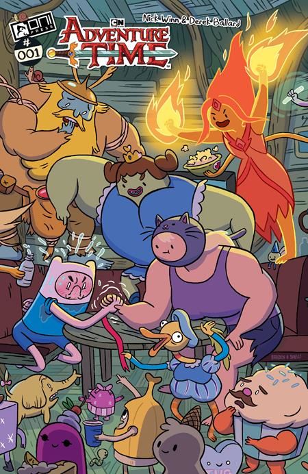 Adventure Time (2025) #1 Cvr I Inc 1:10 Shelli Paroline & Braden Lamb Infinite Interlocking Var Oni Press Comic Book