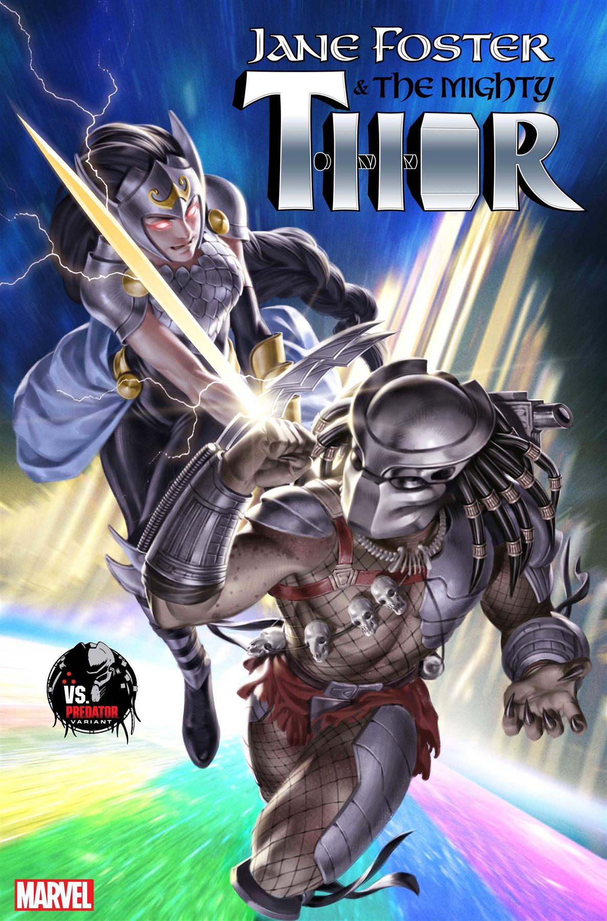 Jane Foster Mighty Thor #2 (Junggeun Yoon Predator Var) Marvel Prh Comic Book 2022