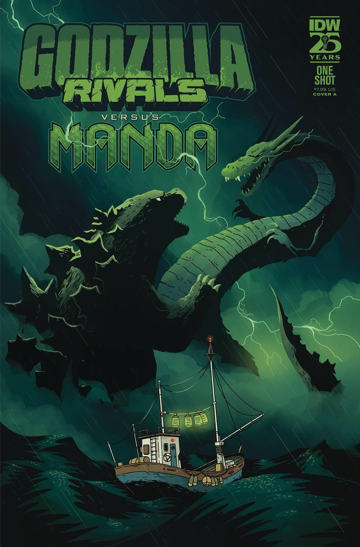 Godzilla Rivals Vs Manda #1 Cvr A Lawrence Idw-prh Comic Book