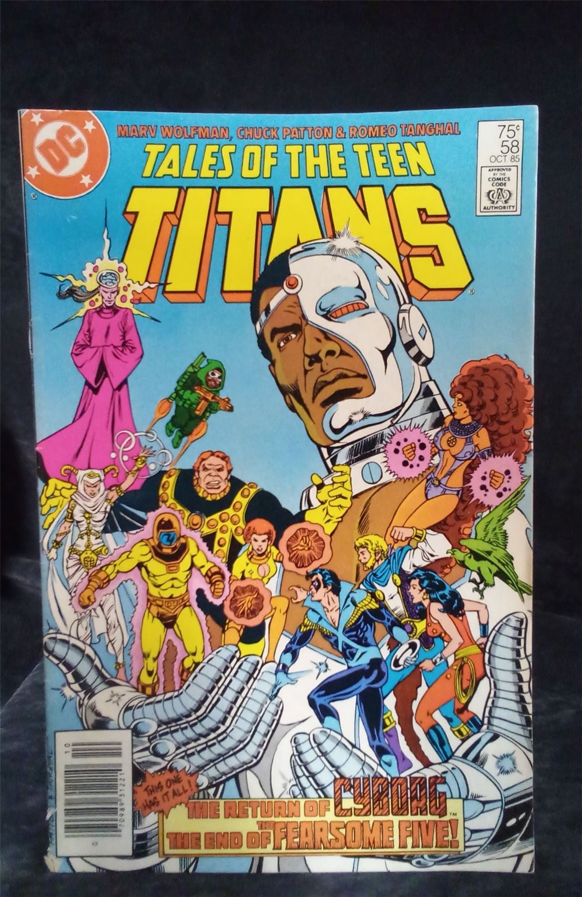 Tales of the Teen Titans #58 1985 DC Comics Comic Book