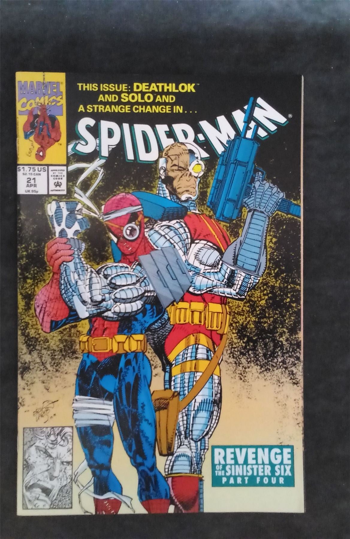 Spider-Man #21 1992 marvel Comic Book