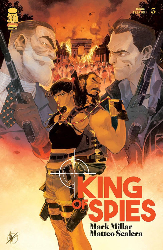 King Of Spies #3 (of 4) Cvr A Scalera (mr) Image Comics Comic Book