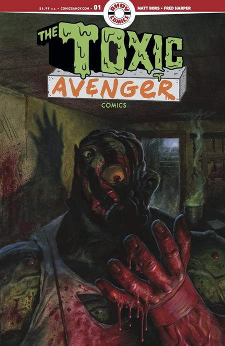 TOXIC AVENGER COMICS #1 CVR A FRED HARPER (MR)  Ahoy Comic Book 2025